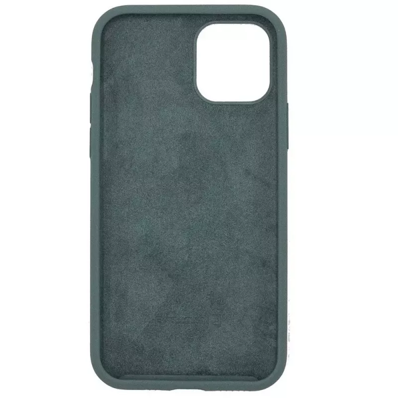 Evelatus Apple iPhone 11 Pro Max Premium Soft Touch Silicone Case Pine Green