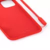 Evelatus Apple iPhone 11 Pro Soft Touch Silicone Case with Strap Red