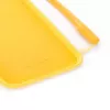 Evelatus Apple iPhone X/XS Soft Touch Silicone Case with Strap Yellow