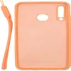 Evelatus Huawei P30 Lite Soft Touch Silicone Case with Strap Pink