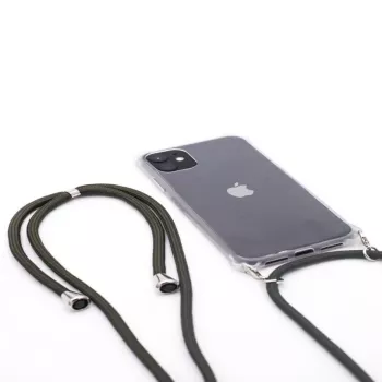 Evelatus Etui Samsung Galaxy S10 z Linką Zielone Przezroczyste