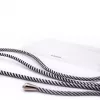 Evelatus Etui Apple iPhone 11 Pro Max z Paskiem Czarne Paski Przezroczyste