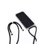 Evelatus Apple iPhone XR Case with Rope Black Transparent