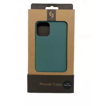 Connect Apple iPhone 11 Pro Soft Case z Dolnym Wykończeniem Midnight Green