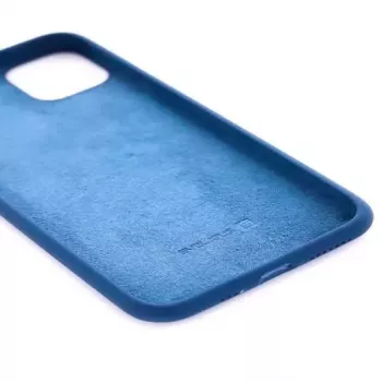 Connect Apple iPhone 11 Pro Max Soft Case z Dolną Krawędzią Midnight Green
