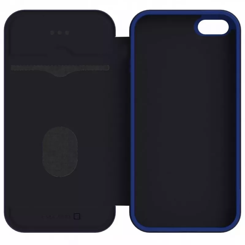 Evelatus Etui Książkowe Xiaomi Redmi Note 8T Ciemnoniebieski