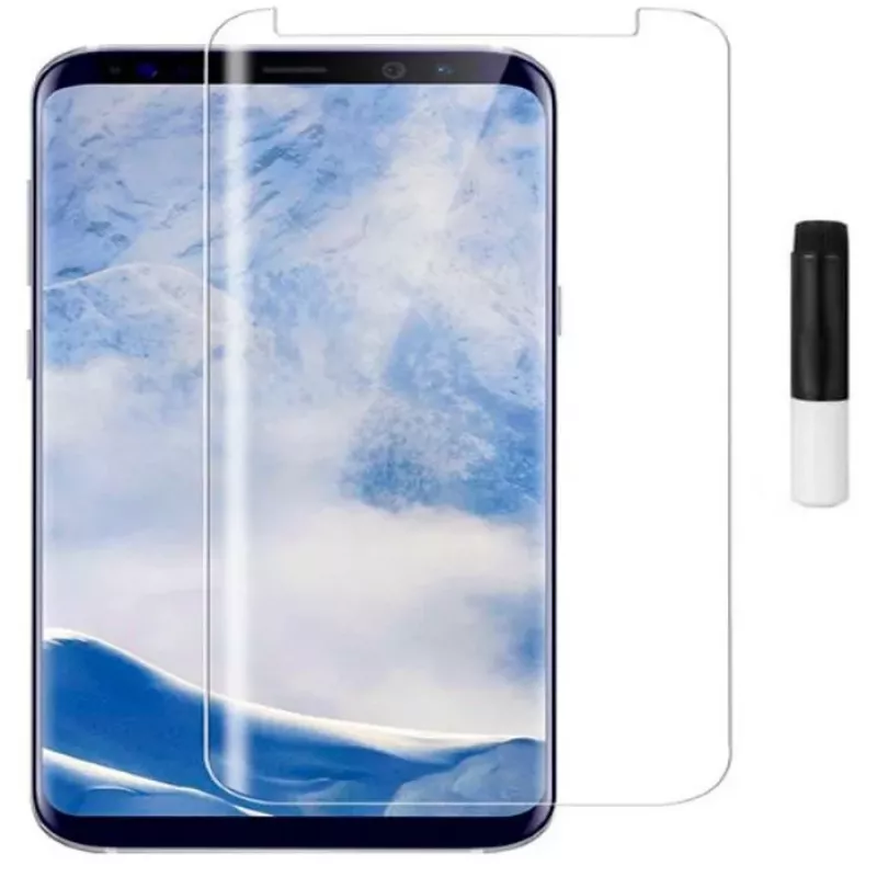 EVELATUS Samsung Galaxy S9 Plus Clear Glass UV Screen Protector z Płynnym Klejem