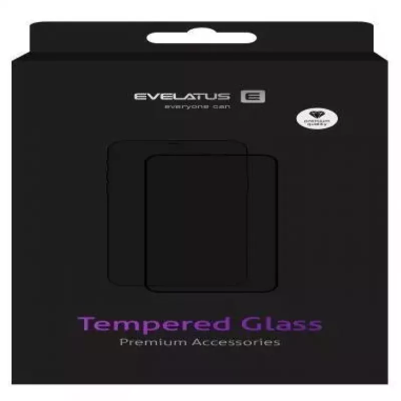 Evelatus Samsung Galaxy Note 10 Plus Edge Glue Hot Bending Craft Tempered Glass Screen Protector