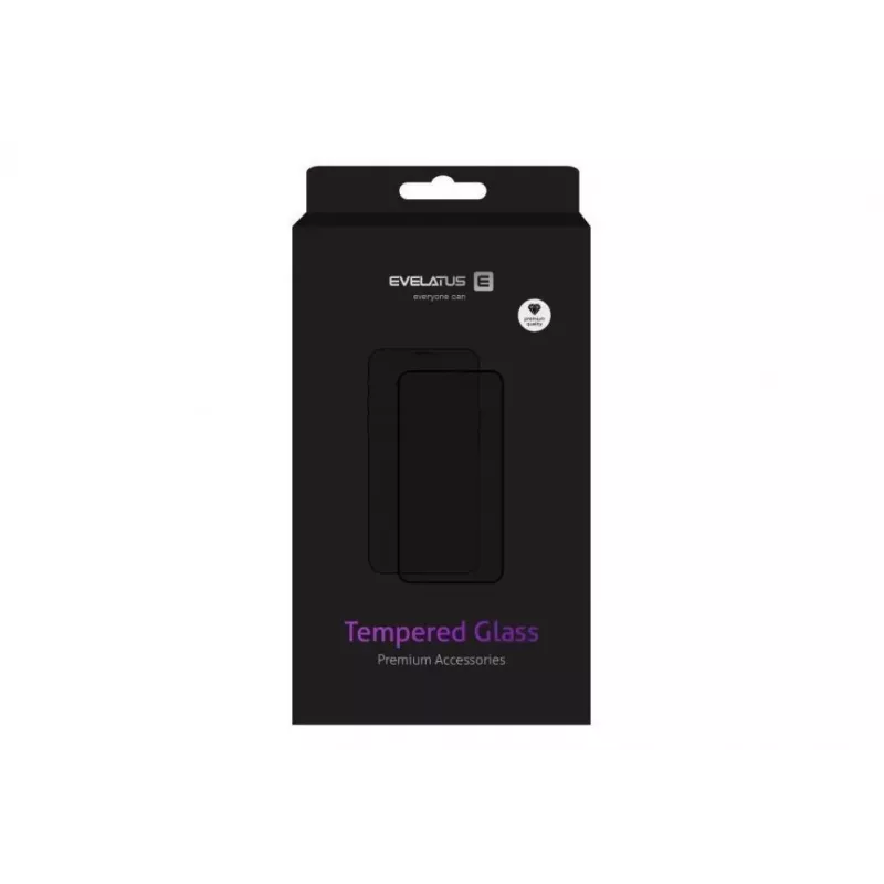 EVELATUS Samsung Galaxy S10 Lite 2.5D Full Cover Japan Glue Glass Anti-Static Screen Protector