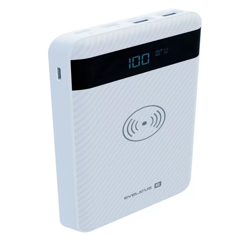Evelatus EPB05 Wireless Power Bank 10000 mAh White