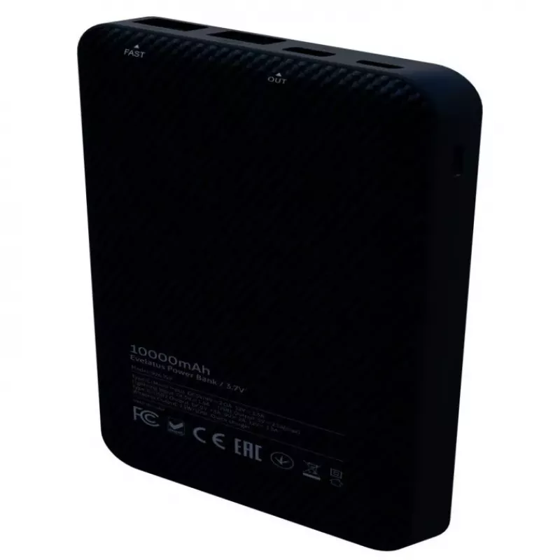 Evelatus Power Bank Wireless EPB05 10000 mAh Czarny