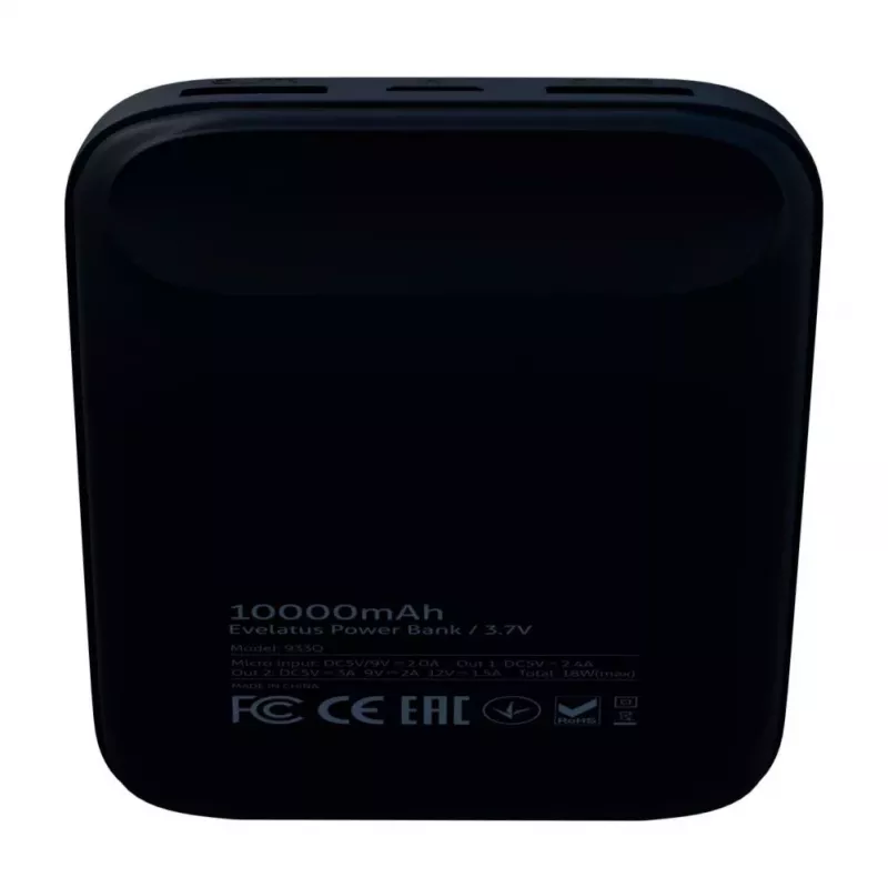 Evelatus Power Bank EPB07 10000 mAh Czarny