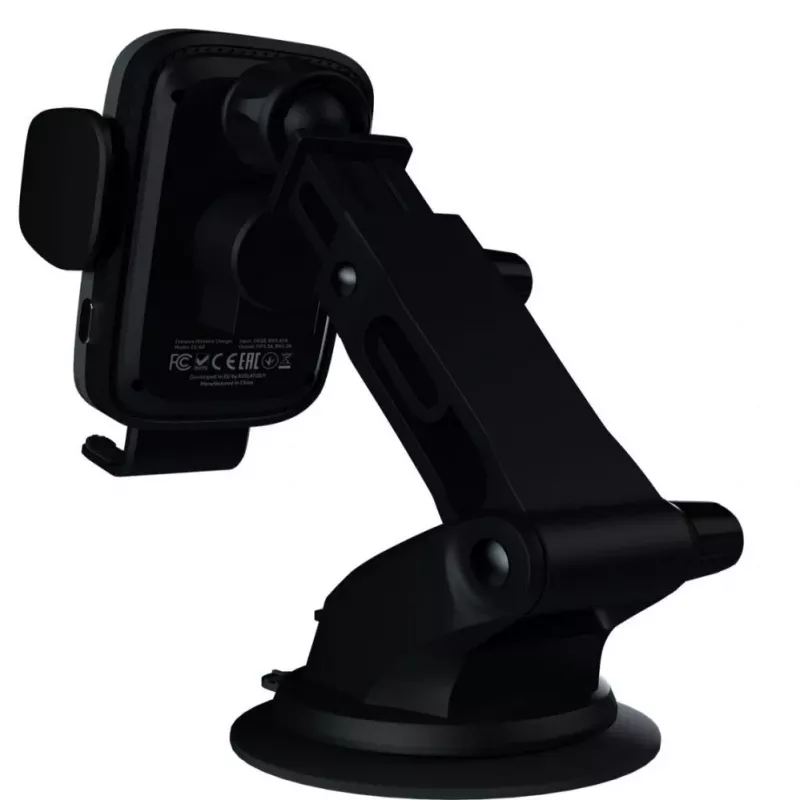 Uchwyt samochodowy Evelatus z ładowarką bezprzewodową WCH03 15W Czarny