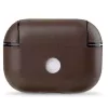 Evelatus Apple AirPods Pro Skórzane Etui Ochronne Brązowe
