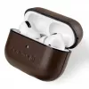 Evelatus Apple AirPods Pro Skórzane Etui Ochronne Brązowe