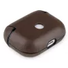 Evelatus Apple AirPods Pro Skórzane Etui Ochronne Brązowe
