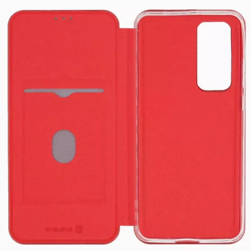 Evelatus Huawei P40 Book Case Wine Red