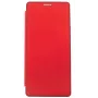 Evelatus Book Case do Xiaomi Redmi Note 9, Wino Czerwony, Skóra PU, Etui Portfel z Kieszeniami na Karty i Podstawką