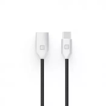 Przewód danych Evelatus do urządzeń z USB-C TPC06 1m Czarny
