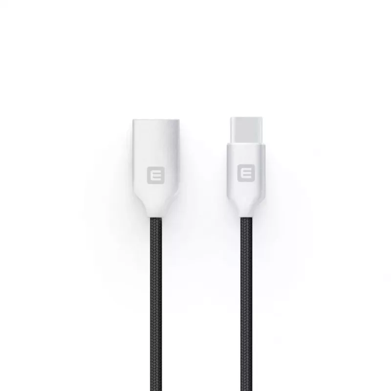 Przewód danych Evelatus do urządzeń z USB-C TPC06 1m Czarny