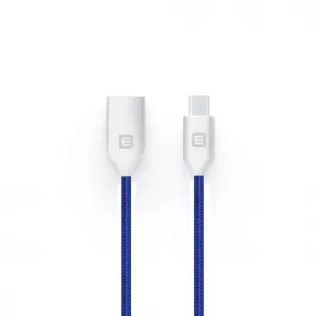 Przewód Micro-USB Evelatus EDC04 Niebieski 1m