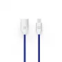 Przewód Micro-USB Evelatus EDC04 Niebieski 1m