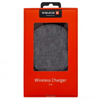 Evelatus Wireless Desk Charger EWC04 Fabric - 10W Qi Charging Pad