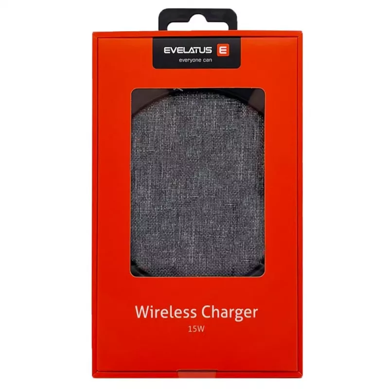Evelatus Wireless Desk Charger EWC04 Fabric - 10W Qi Charging Pad