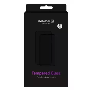 EVELATUS Apple iPhone 12 Mini 5.4 inch 2.5D Full Cover Japan Glue Glass Anti-Static Screen Protector