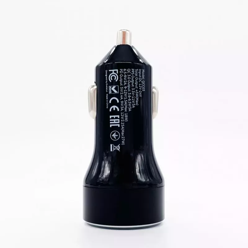 Evelatus Quick Car Charger QCC03 Czarny