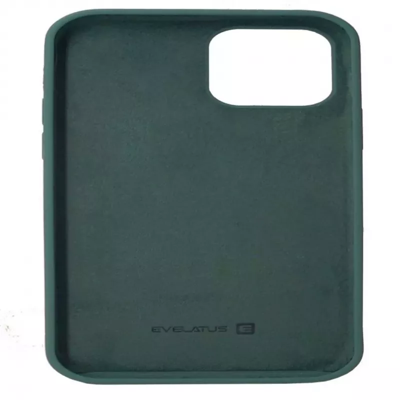 Evelatus Apple iPhone 12 mini Premium Soft Touch Silicone Case Pine Green