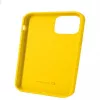 Evelatus Apple iPhone 12/12 Pro Premium Soft Touch Silicone Case Lemon Yellow
