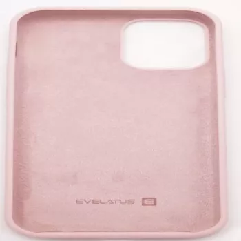 Evelatus Apple iPhone 12 Pro Max Premium Soft Touch Silicone Case Sand Powder