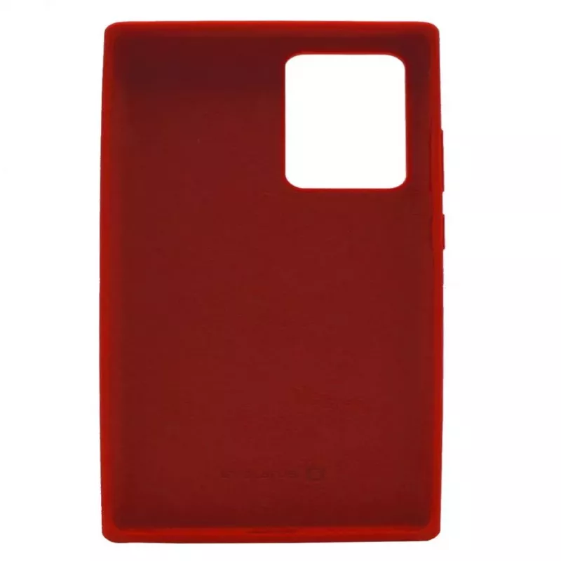 Evelatus Premium Soft Touch Silicone Case do Samsung Galaxy Note 20 Ultra - Czerwony
