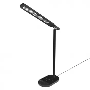 Lampa biurkowa Evelatus z ładowarką bezprzewodową EWC07 Czarny