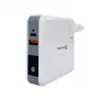 Evelatus Travel Adapter Wireless Charger EWC06 White