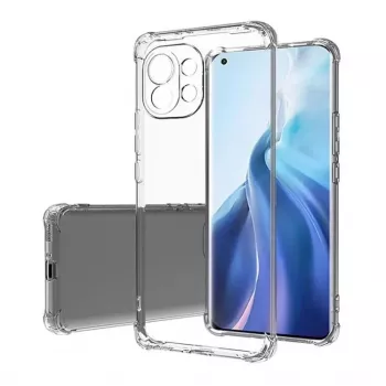 Evelatus Xiaomi Mi 11 Military Shockproof Silicone Case TPU Transparent