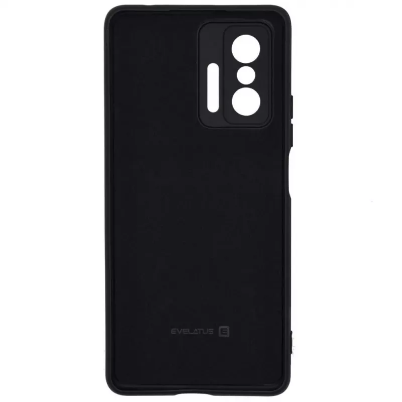 Evelatus Nano Silicone Case Soft Touch TPU do Xiaomi Redmi Note 10S / Poco M5s Czarny