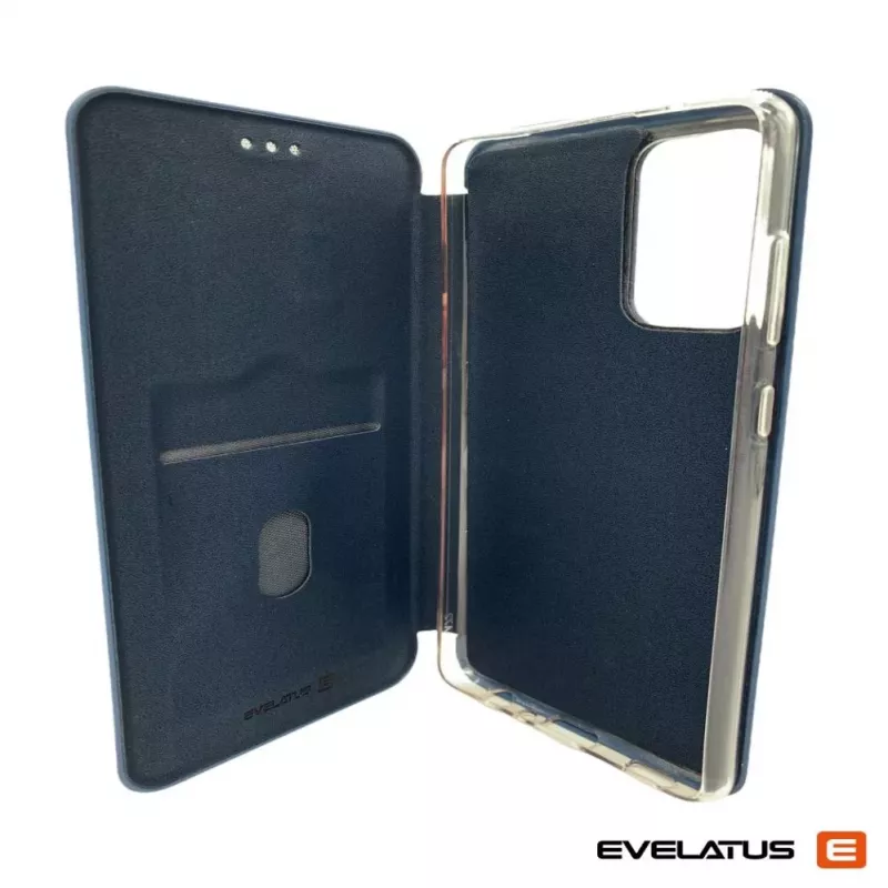 Evelatus Samsung Galaxy A72 Book Case Blue