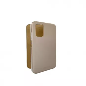 Evelatus Book Case do Xiaomi Redmi 9T - Złoty - Skóra PU z obudową TPU, etui portfelowe z podstawką i kieszeniami na karty