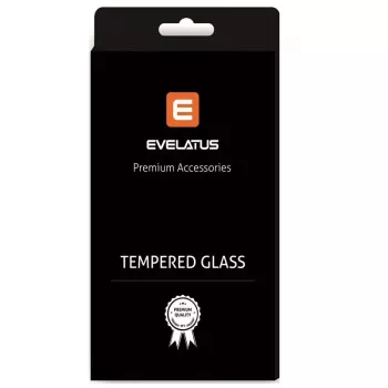 Evelatus Apple iPhone 13 Pro Max 2.5D Full Cover Japan Glue Glass Anti-Static Screen Protector
