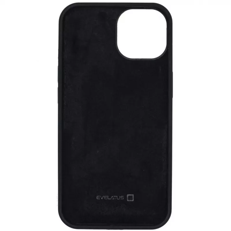 Evelatus Apple iPhone 13 Premium Soft Touch Silicone Case Black