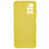 Evelatus Nano Silicone Case Soft Touch TPU do Xiaomi Redmi 10 - Żółty