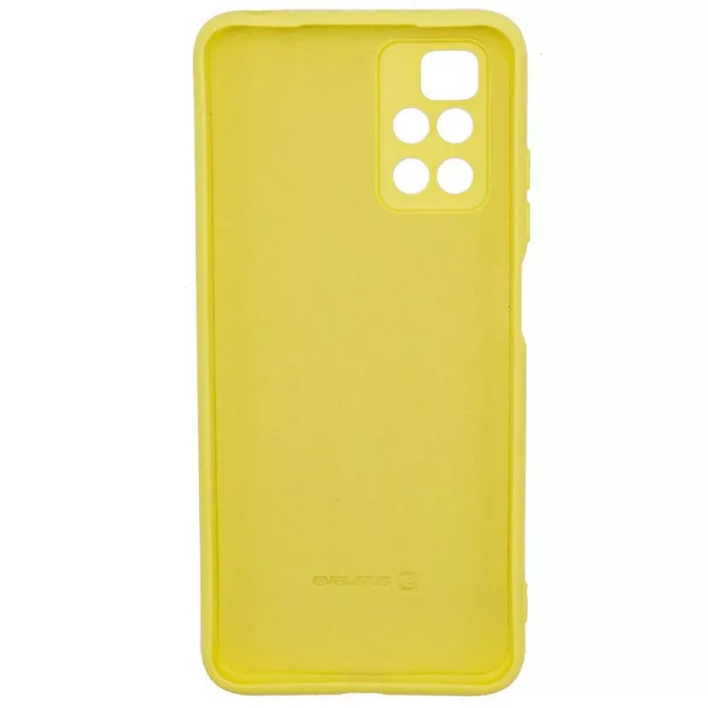 Evelatus Nano Silicone Case Soft Touch TPU do Xiaomi Redmi 10 - Żółty