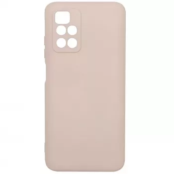 Evelatus Nano Silicone Case Soft Touch TPU do Xiaomi Redmi 10, Beżowy