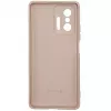 Evelatus Nano Silicone Case Soft Touch TPU do Xiaomi 11T / 11T Pro - Beżowy
