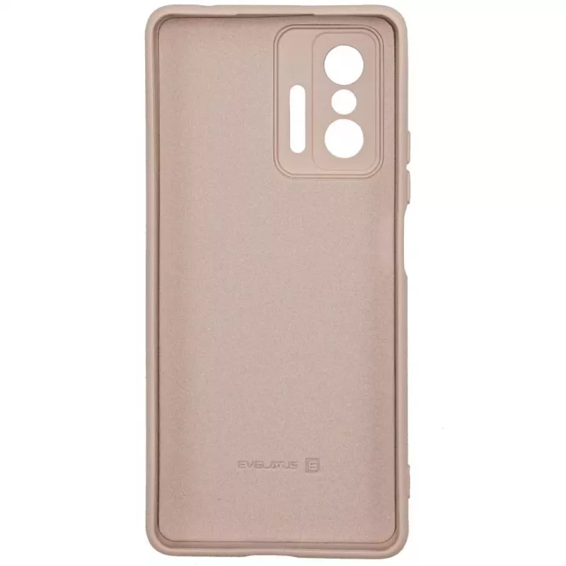 Evelatus Nano Silicone Case Soft Touch TPU do Xiaomi 11T / 11T Pro - Beżowy