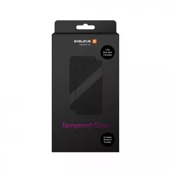 EVELATUS Anti-Blue 2.5D Full Cover Japan Glue Glass Screen Protector do Apple iPhone 12 Pro Max