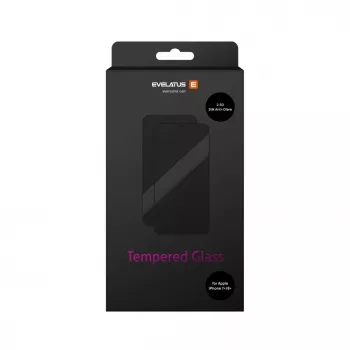 EVELATUS Matte 2.5D Silk Cover Tempered Glass Screen Protector dla Apple iPhone 7 Plus/8 Plus, Antystatyczny, Klej Japoński