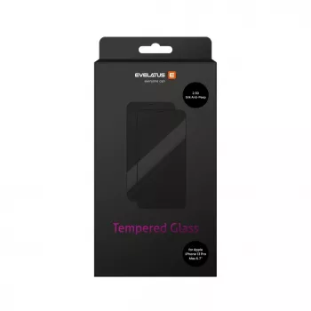 Evelatus Apple iPhone 13 Pro Max 6.7 cala Privacy 2.5D Silk Full Cover Japan Glue Anti-Static Czarny
